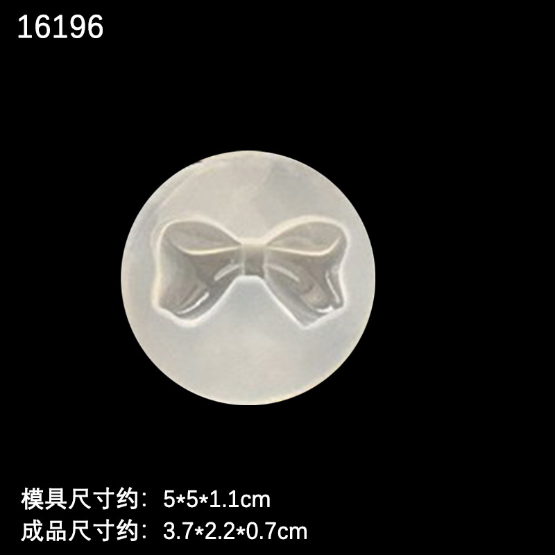 Espejo múltiple animal elefante pez cola arco conejo amor AB epoxi DIY accesorios de joyería hechos a mano