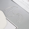 Universal necklace, silver 925 sample, simple and elegant design, internet celebrity