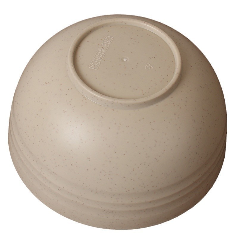 15cm tazón 8 paquetes de trigo casero 6 pulgadas tazón de sopa a prueba de quemaduras a prueba de caídas tazón de arroz dormitorio de estudiantes tazón de fideos 700ml
