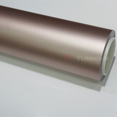 Auto Color Change Film: matte finish car wrap, satin