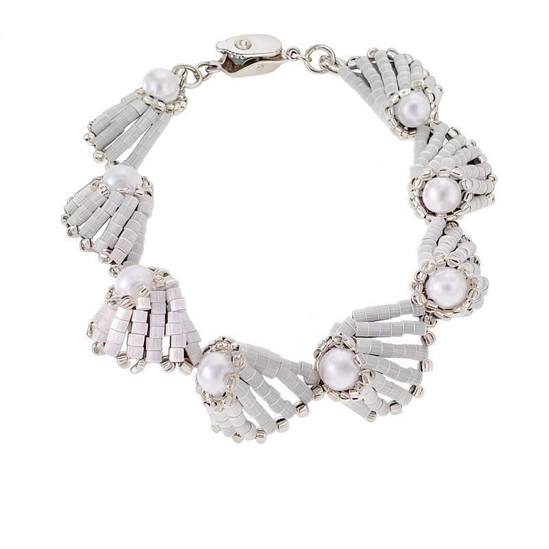 Temperamento retro collar de perlas de lujo ligero nicho de alta sensación de cadena de clavícula accesorios de vacaciones conjunto de joyería al por mayor