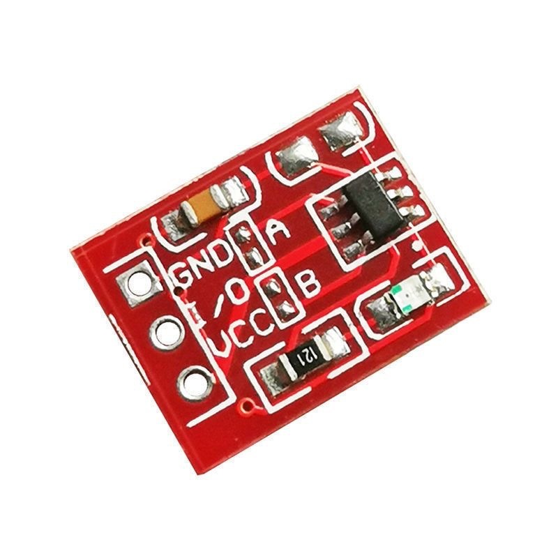 TTP223タッチボタンモジュールのセルフロック点動静電容量式スイッチのシングル回路改造|undefined