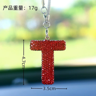 Car hanging Love Bear Car Pendant Car - t-shaped-car-pendant-big-red
