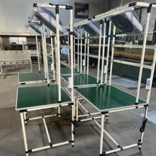 不锈钢台面防静电工作台生产线移动工具车操作台五金工具柜周转车