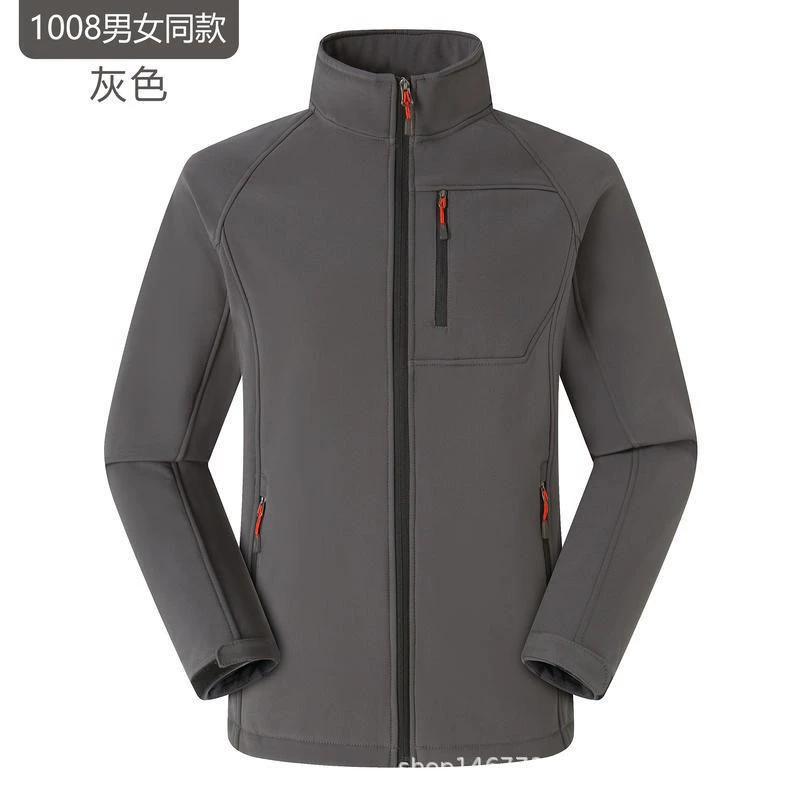 Новая утолщенная куртка для улицы, мужская и женская, съемная ветрозащитная водонепроницаемая куртка «Три в одном» из двух частей