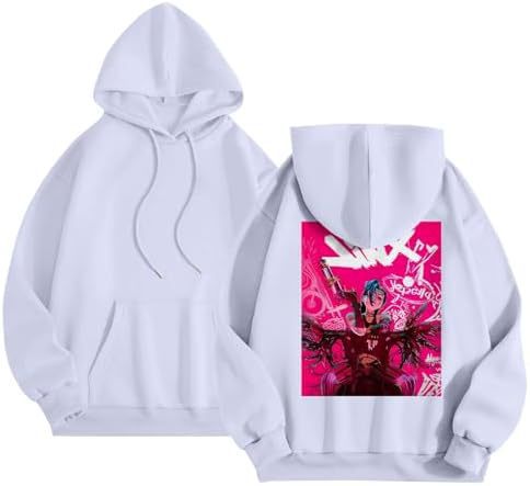 Hoodie for Men Women Arcane League of Legends Art Print Arca