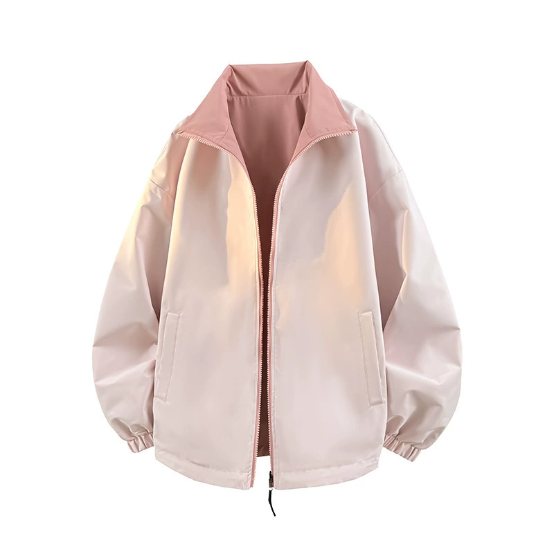 Мужская двусторонняя куртка с воротником-стойкой Jack's, весенне-осенний стиль, модная американская повседневная, стильная универсальная куртка для пар.