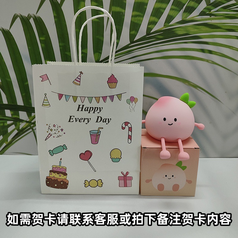 新型のかわいいお尻の桃の小夜の明かりの七色は定時の携帯電話のスタンドの柔らかい光の女性の贈り物をたたいて寝ている雰囲気の明かりに付き添います。|undefined