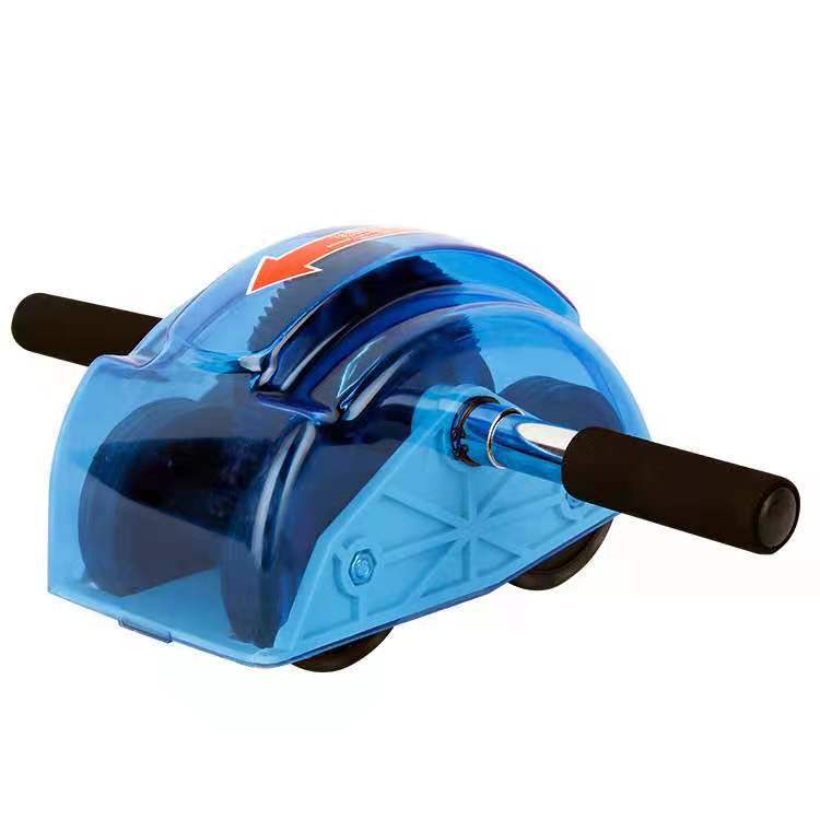 Tipo de rebote rueda abdominal de cuatro ruedas con engranaje rueda de culturismo en casa rueda muscular abdominal entrenador abdominal equipo de fitness en casa