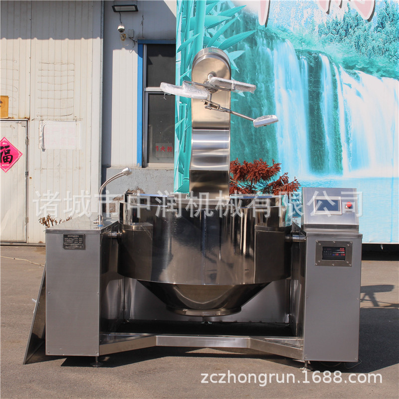 全自动行星搅拌炒锅 仿人工搅拌不粘锅搅拌炒锅 行星炒锅