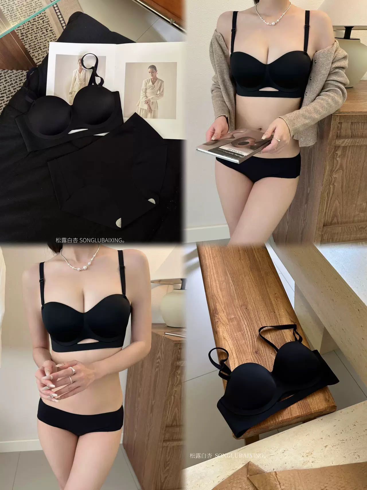 Venta directa de fábrica comercio electrónico transfronterizo Sudeste de Asia Vietnam Tailandia damas sin costuras sujetador de recogida lateral cómodo