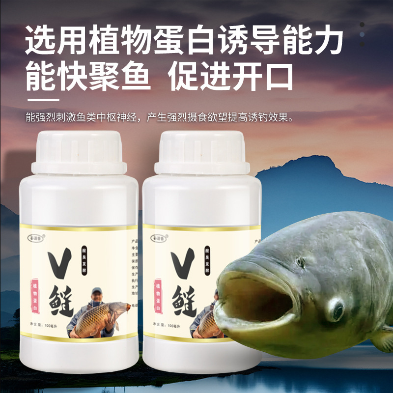 谷道香V鲢留鳙开口剂钓鱼小药鲢鳙胖头鱼饵料黑坑野钓竞技淡水鱼|undefined