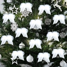 Y 33164 Angel wing Christmas decor ��ʹ���ʥ��װ��Ʒ