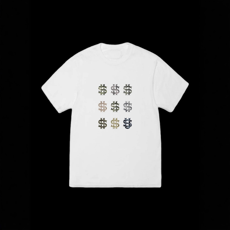 American-Style Unique Street Fashion Loose Design Niche Retro Harajuku Cotton Unisex Printed T-Shirt