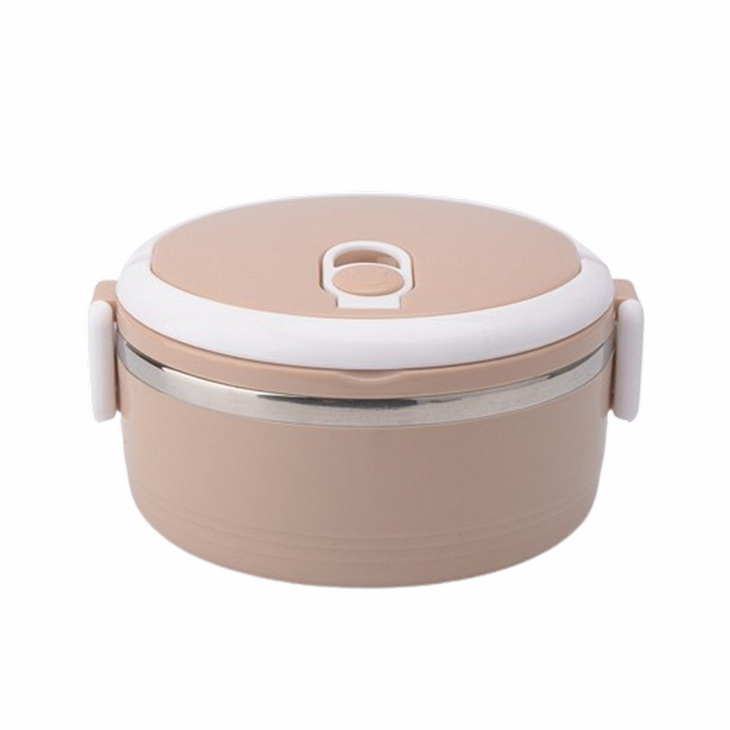 Fiambrera de aislamiento para estudiantes de acero inoxidable, lonchera para trabajadores de oficina, comedores de doble capa multicapa, utensilios para cocinar, lonchera transfronteriza