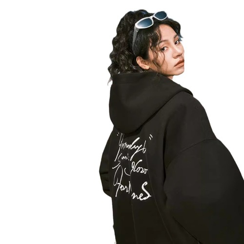 Heavy-duty zipper high street hoodie for men and women, trendy brand, hooded sweater, couple's clothing, autumn and winter, American-style coat