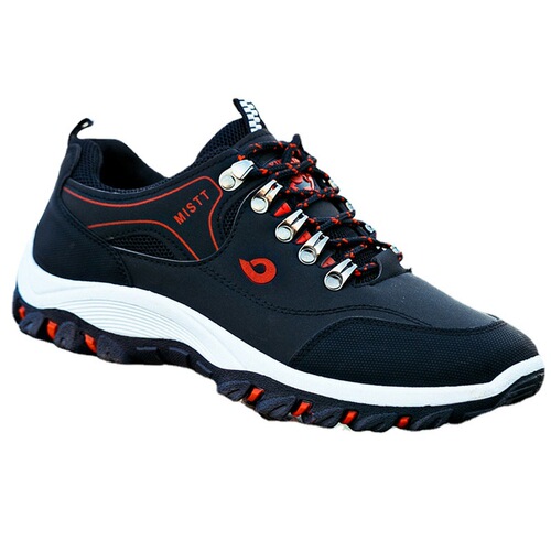 Spring and autumn Korean men's outdoor hiking shoes, casual running sports shoes, trendy shoes, waterproof, non-slip, wear-resistant men's shoes