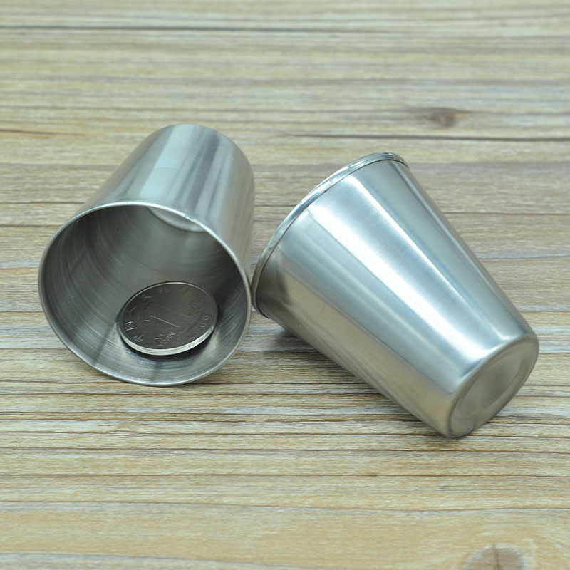 Handheld wineglass stainless steel