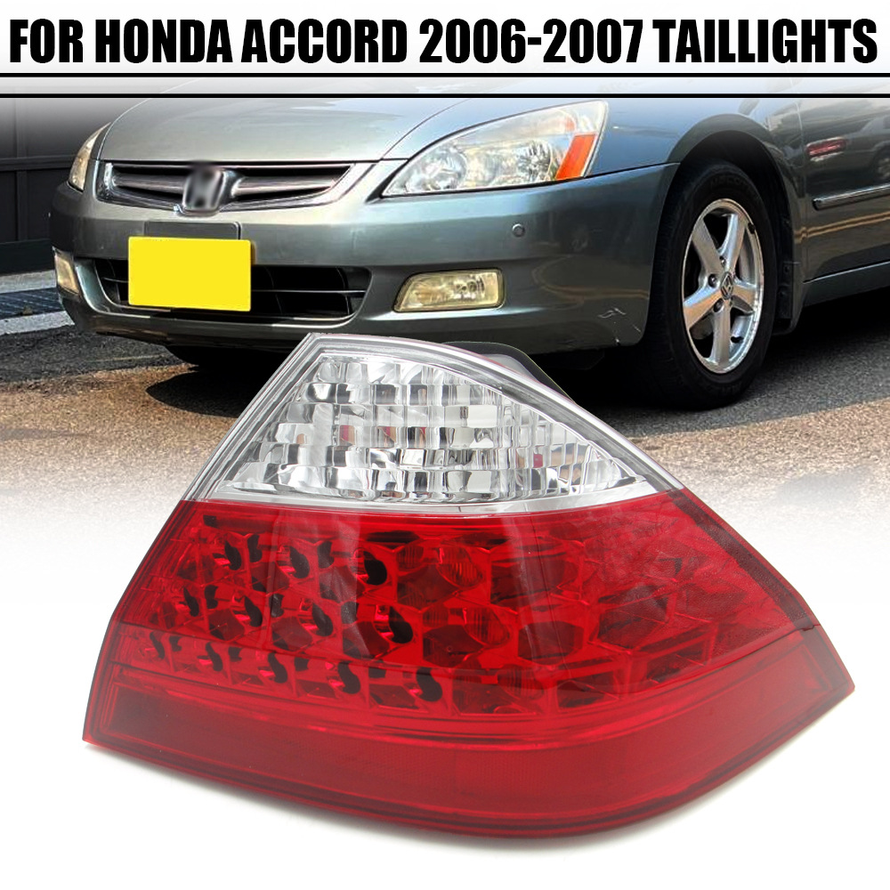 Suitable for 2006-2007 Model 7.5Th Generation Accord Sedan Rear Tail Light Semi-Assembly Brake Light Turn Signal Light
