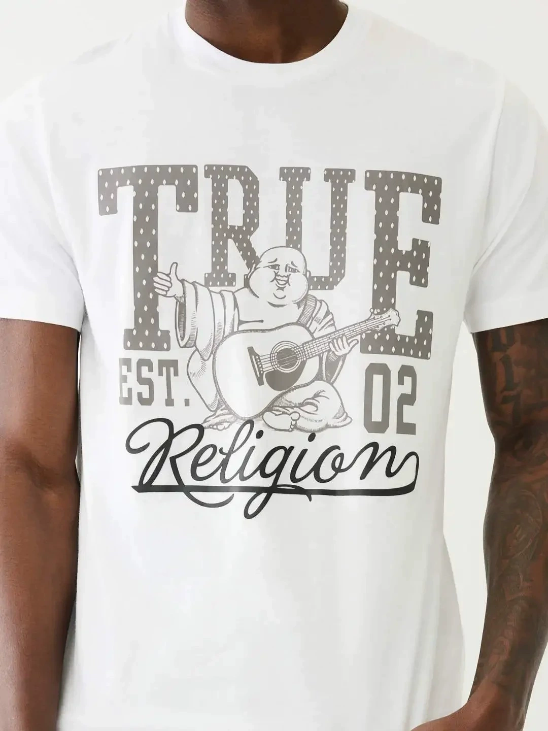 Футболка True Religion женская, короткие рукава, мужская винтажная повседневная