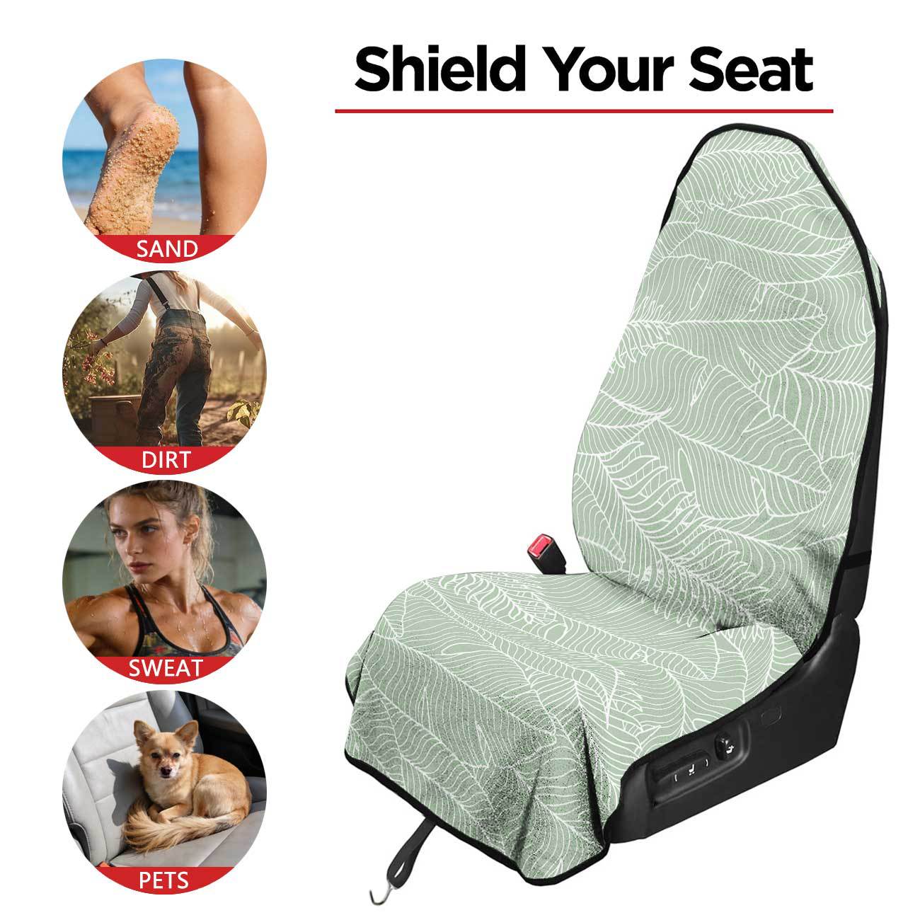 Car seat towel cover front seat protector suitable for gym and exercise, universal for all seasons, car use 132