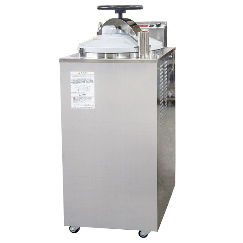 Шанхай Boxun YXQ-100A вертикальный паровой стерилизатор давления 100 литров с внутренней циркуляцией