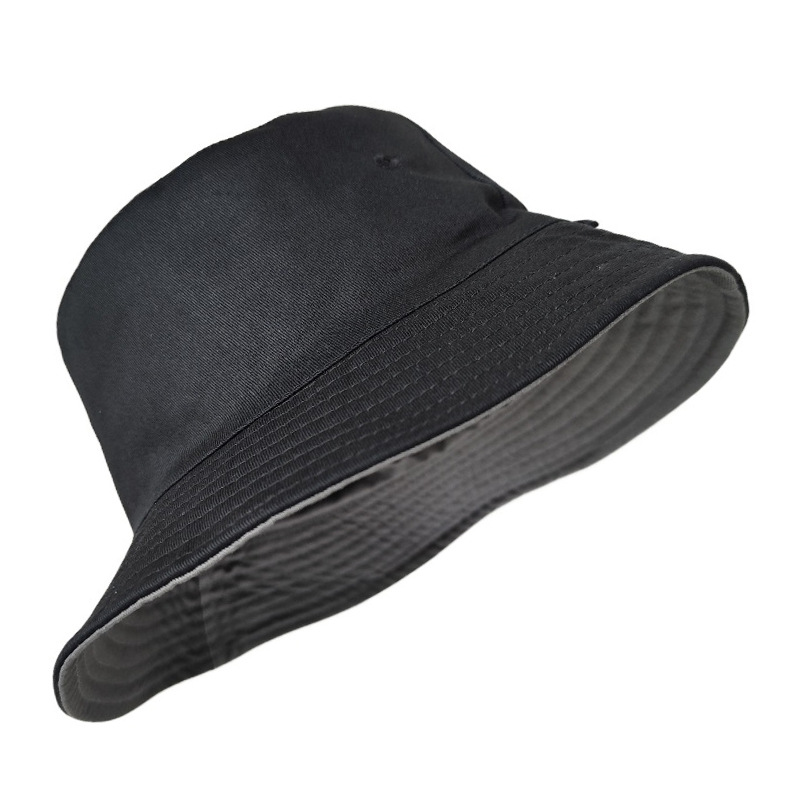 バケットハット　アウトドア用紐付き日よけバケットハット