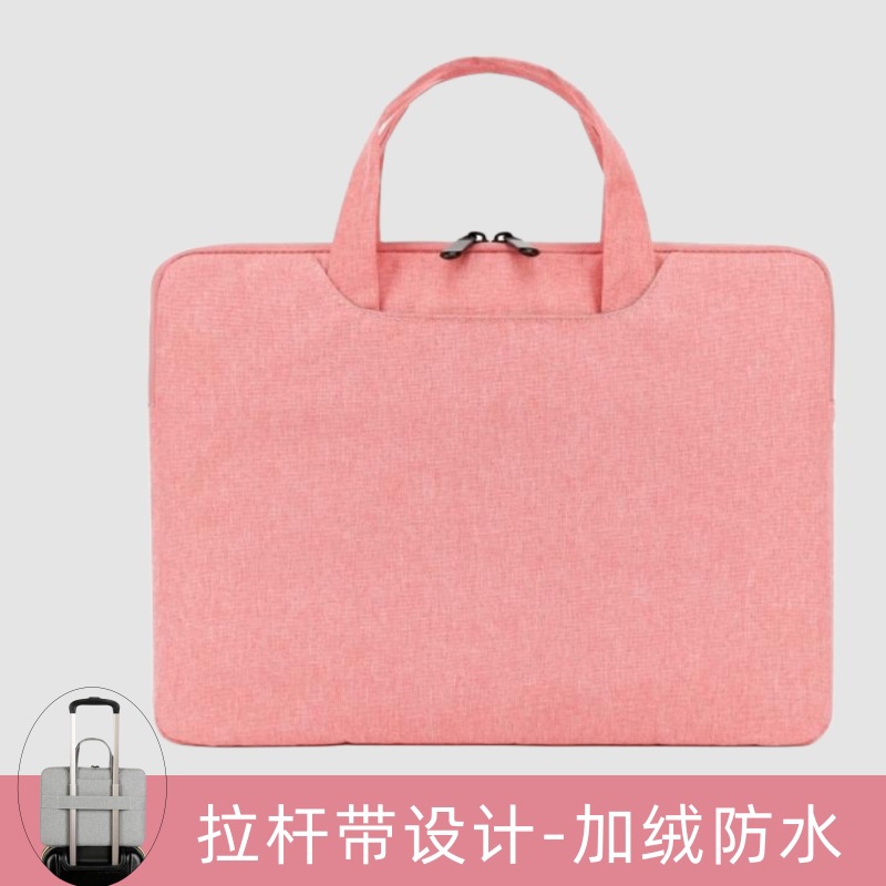 La bolsa para computadora portátil es adecuada para Apple, Huawei, Xiaomi, portátil, maletín de tela Oxford de gran capacidad y resistente al desgaste