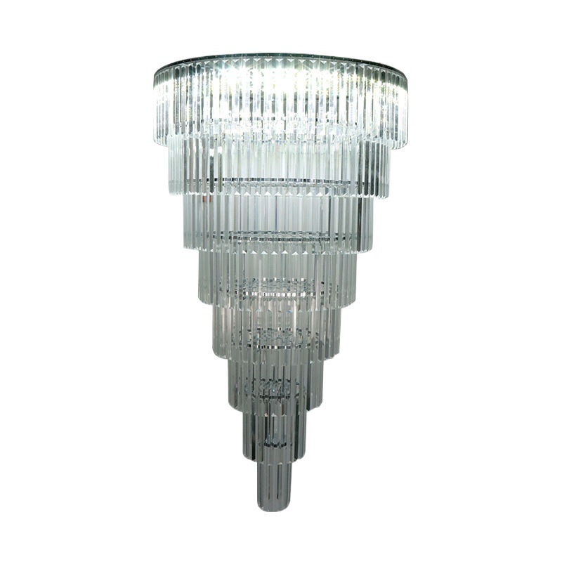 Nuevo salón de bodas de estilo europeo lámpara de cristal galvanizado lámpara de propósitos de boda cristal de hielo decoración de diseño de flores