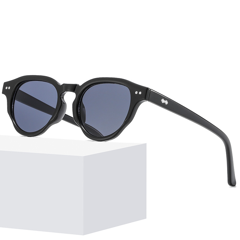 Gafas de sol europeas y americanas de caja, tendencia, protección UV, moda, uñas de arroz transfronterizas de Amazon, gafas de sol para hombres y mujeres
