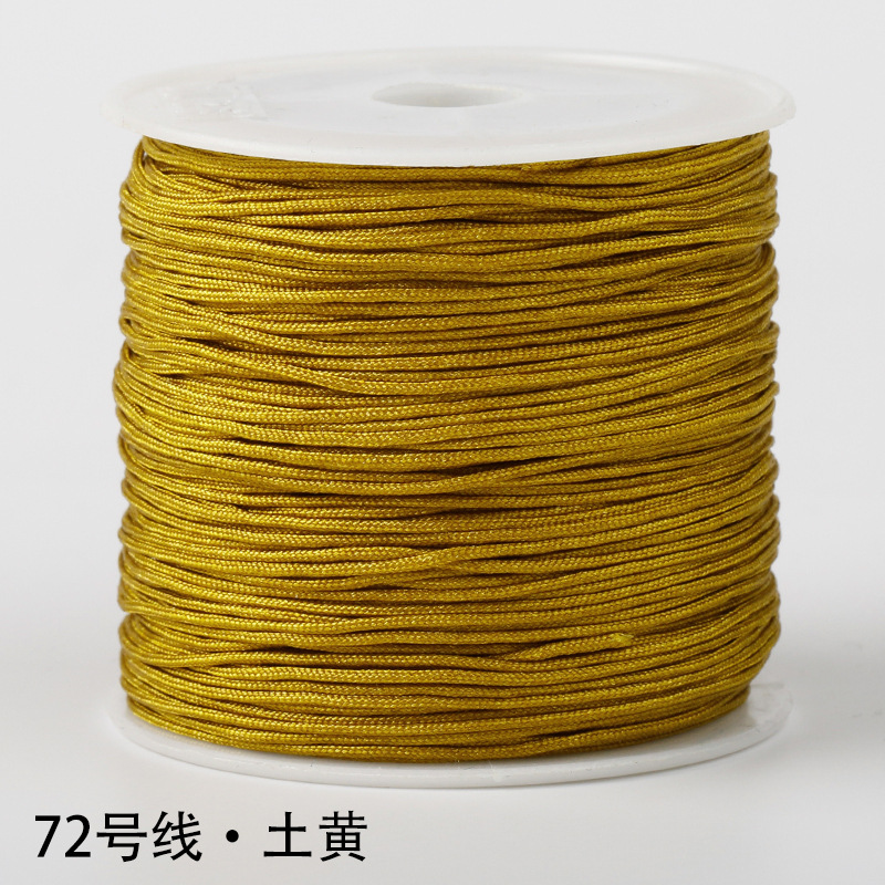 N ° 72 pulsera de hilo de jade cuerda tejida a mano cuerda trenzada cuerda roja cuerda hecha a mano cuerda tejida a mano línea colgante material de bricolaje