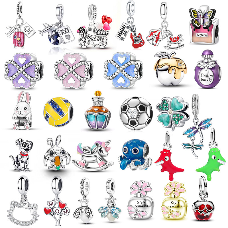 Exquisite Panjia Zinc Alloy No-Logo Octopus Sunflower Cartoon Anime Bracelet Bead Accessories Factory Exquisite Panjia Zinc Alloy No-Logo Octopus Sunflower Cartoon Anime Bracelet Bead Accessories Factory