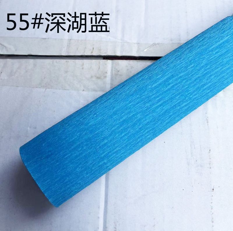 工厂直销跨境彩色皱纹纸褶皱卷边纸25cm*2.5m手工diy花艺制作材料|undefined
