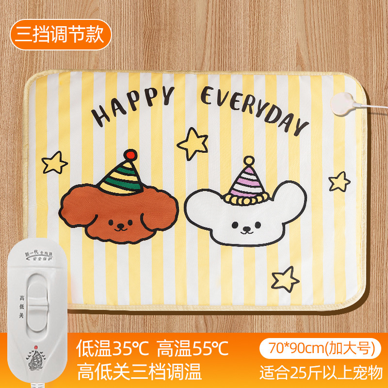 Manta eléctrica para mascotas almohadilla térmica eléctrica perro impermeable manta eléctrica gato perro manta eléctrica gato pequeña almohadilla térmica suministros para mascotas