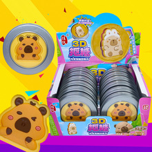 3D扣糖巧克力抠饼儿童创意游戏玩具糖果卡通网红硬铁盒装便携批发