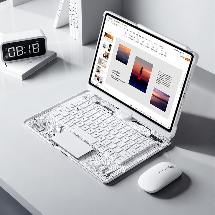 Rotating Magic Keyboard Suitable for Huawei Matepad Air 115S Protective Case 12inch Tablet Case Bluetooth