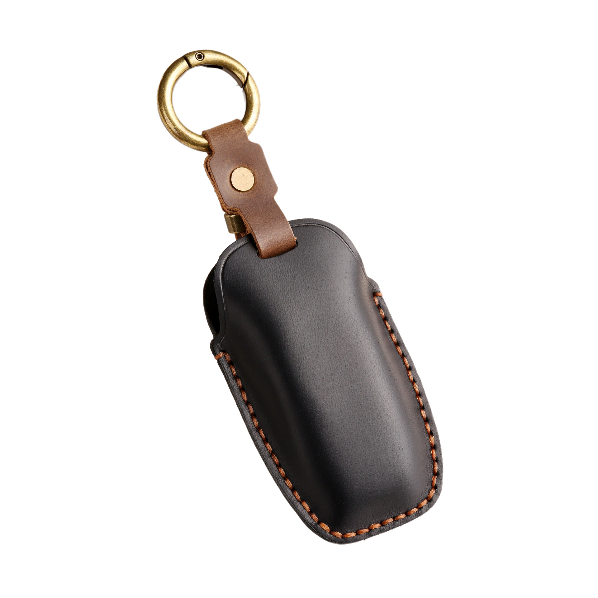 Retro Key Cover Suitable for Dongfeng Peugeot 5008 Key Cover Citroen Car Leather Key Case Buckle