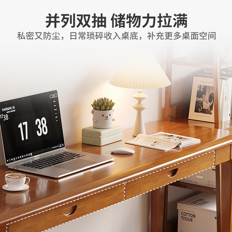 Madera maciza estrecho escritorio ancho 40/45/55cm escritorio de la computadora en casa pared escritorio largo estudiante dormitorio mesa de estudio