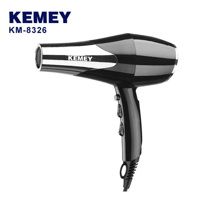 Kemey voltaje ancho negativo iones de oxígeno temperatura constante secador de pelo KM-8326 peluquería hogar secador de pelo