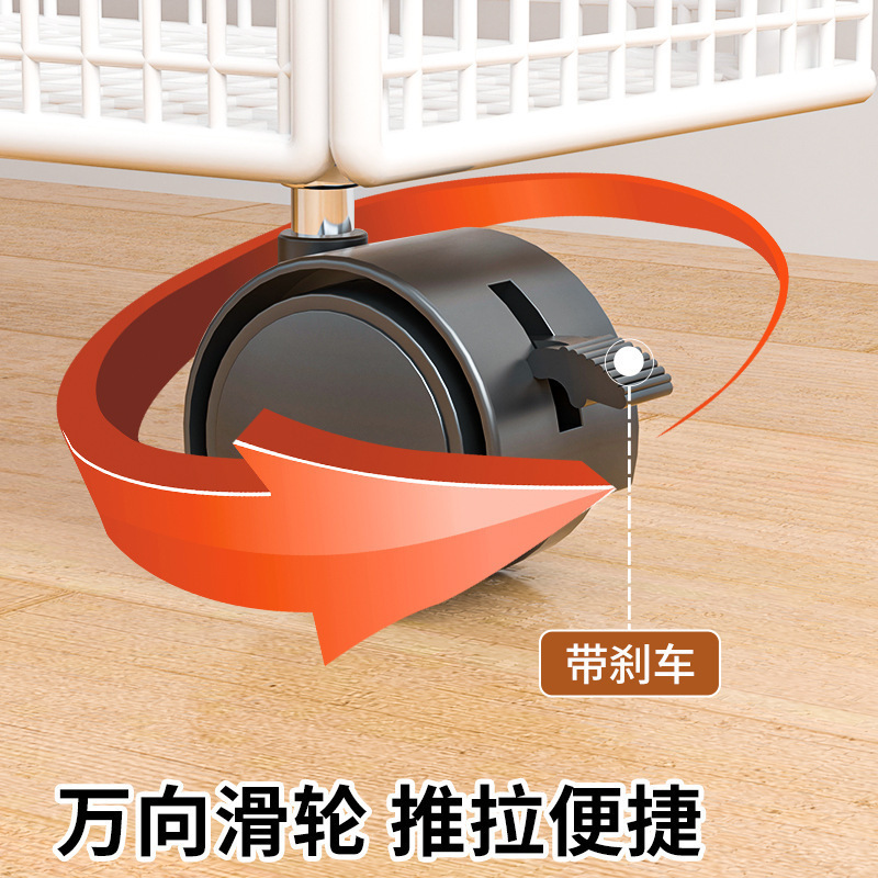 门后卫生间夹缝收纳柜极窄置物架浴室缝隙窄柜落地带轮收纳架|undefined