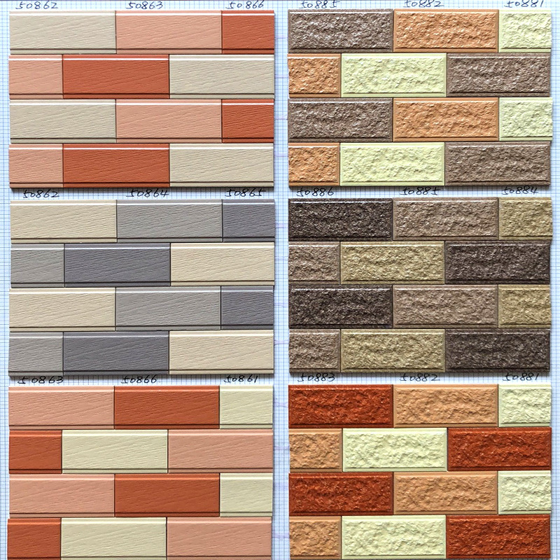 Плитка декоративная Senfanyuan E-Stones античный кирпич цвет 50821-50855