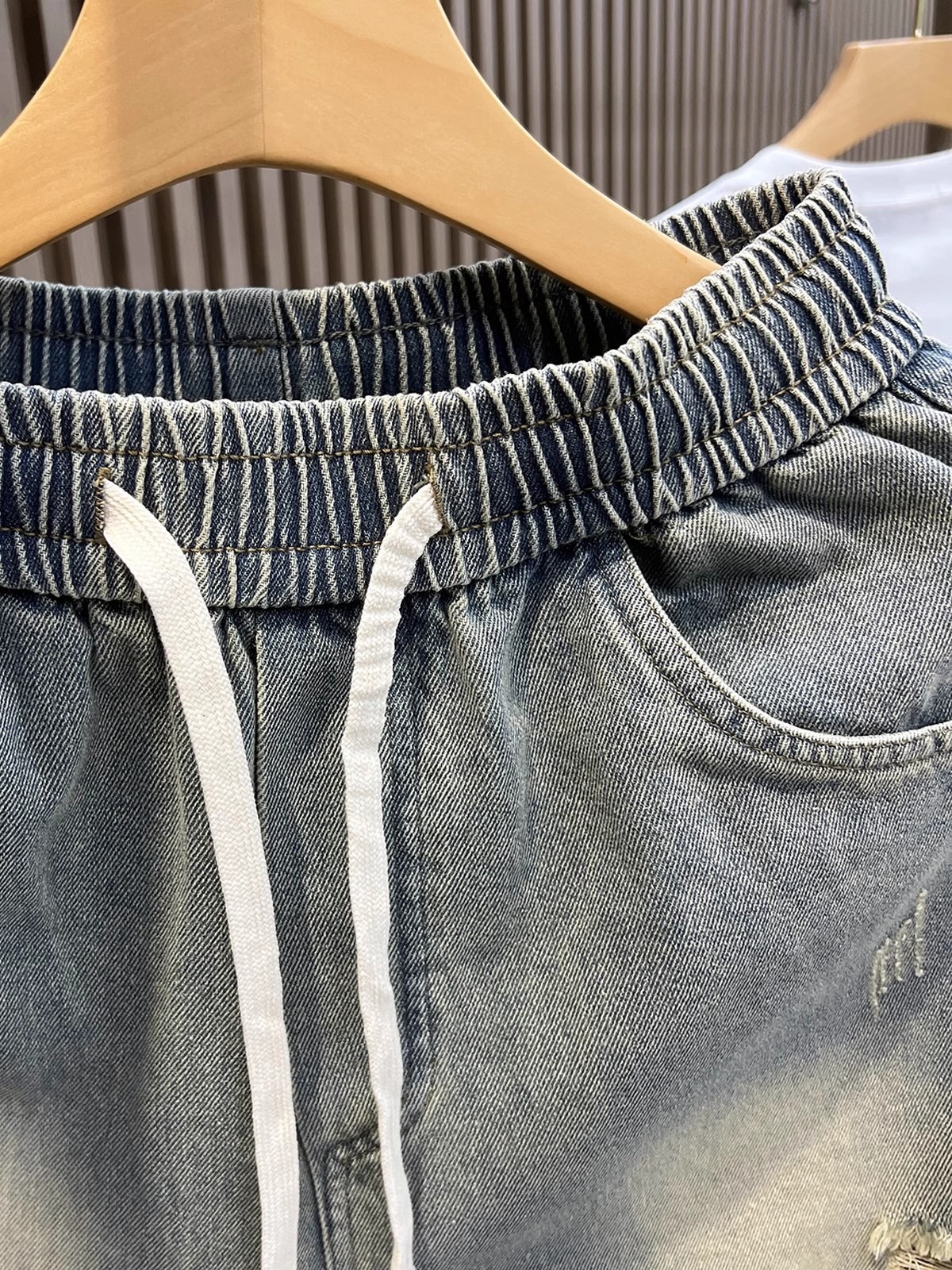 Herren Denim Shorts Im Retro Stil Für Den Sommer Modisch Locker_voghion.com