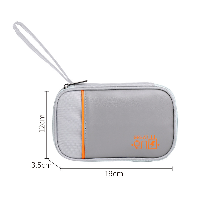 Bolsa organizadora digital 3C de gran capacidad para móvil power bank y cables ideal para viaje y cross border image 25