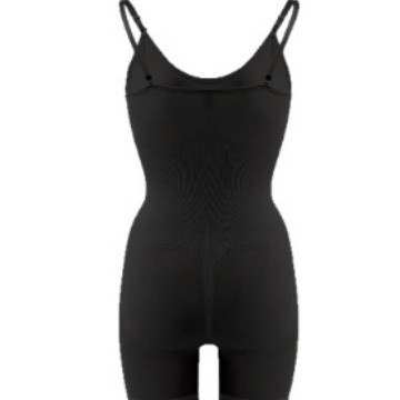 Plus Size Women's Bodysuit with Chest Binding, Waist Slimming, and Backless Design; Postpartum Abdominal Shaping Pants; Strappy Bodysuit; Bra-less Underwear