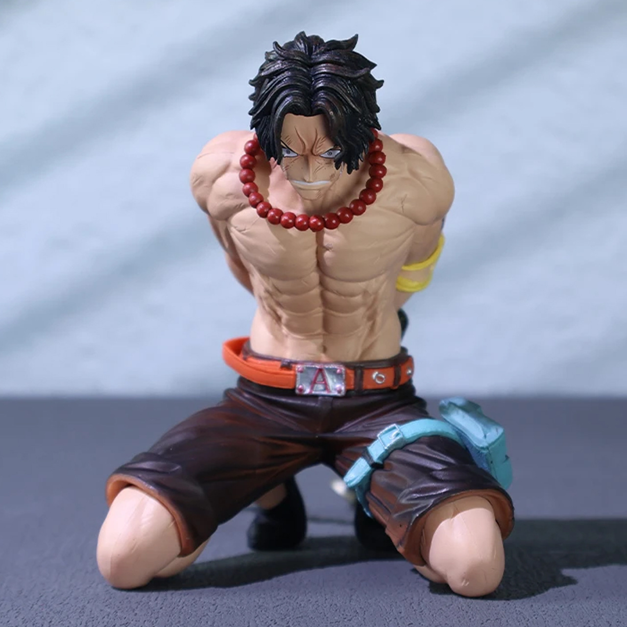 BT Ace figure One Piece GK kneeling on the execution platform…