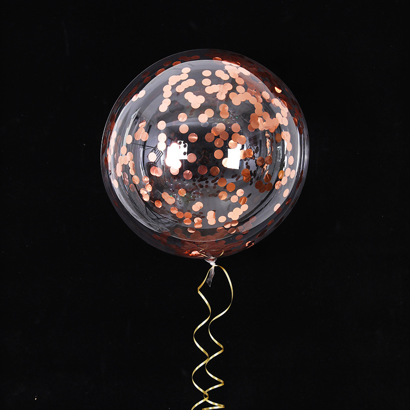 Globo transparente navideño, Santa/ muñeco de nieve