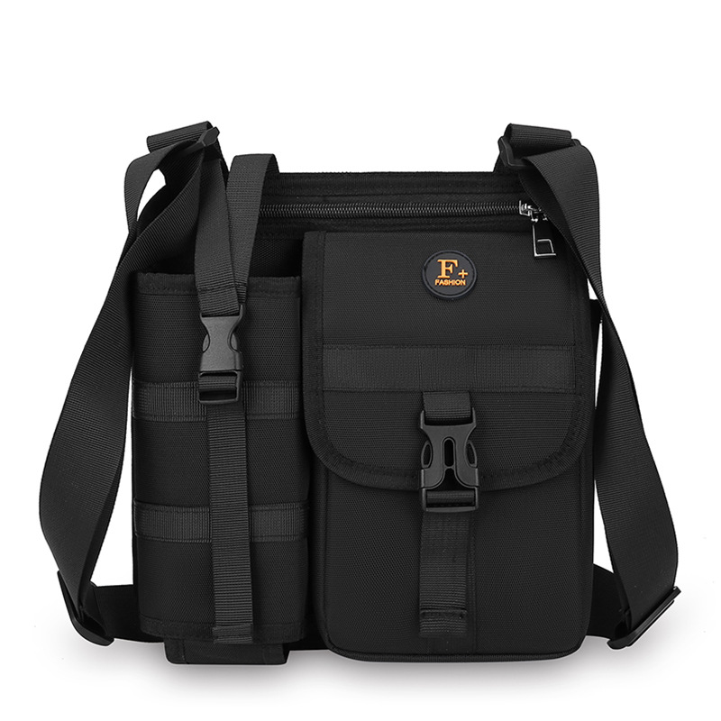 Nuevo bolso de mensajero de un solo hombro para hombre, bolso de ocio al aire libre, bolso de olla de viaje, paraguas impermeable resistente al desgaste, bolso de mensajero de tendencia