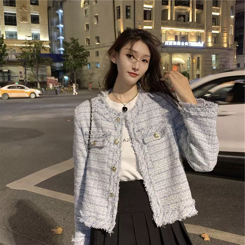 Пальто (женское) стиль Chanel, короткая куртка для города, размеры S–2XL