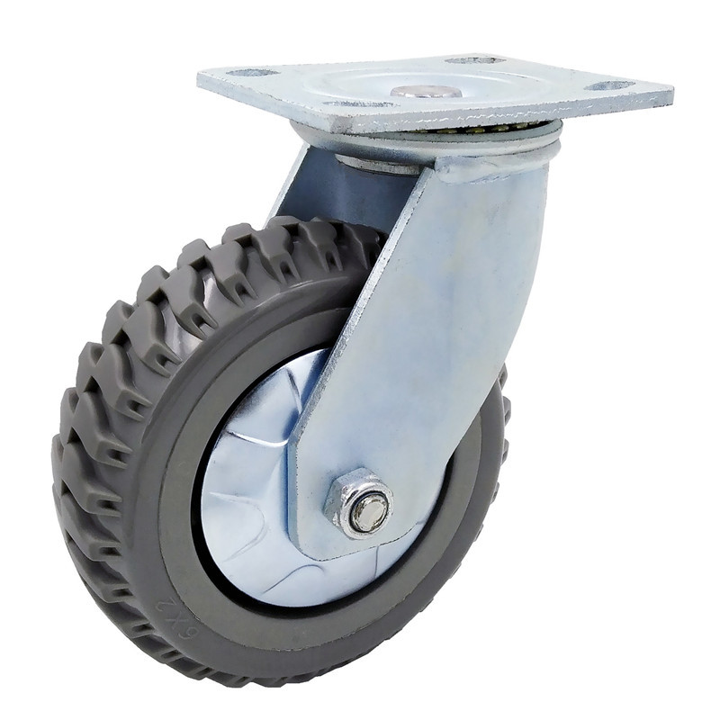 脚轮厂家 4寸5寸6寸8寸重型烽火轮刹车万向轮定向轮