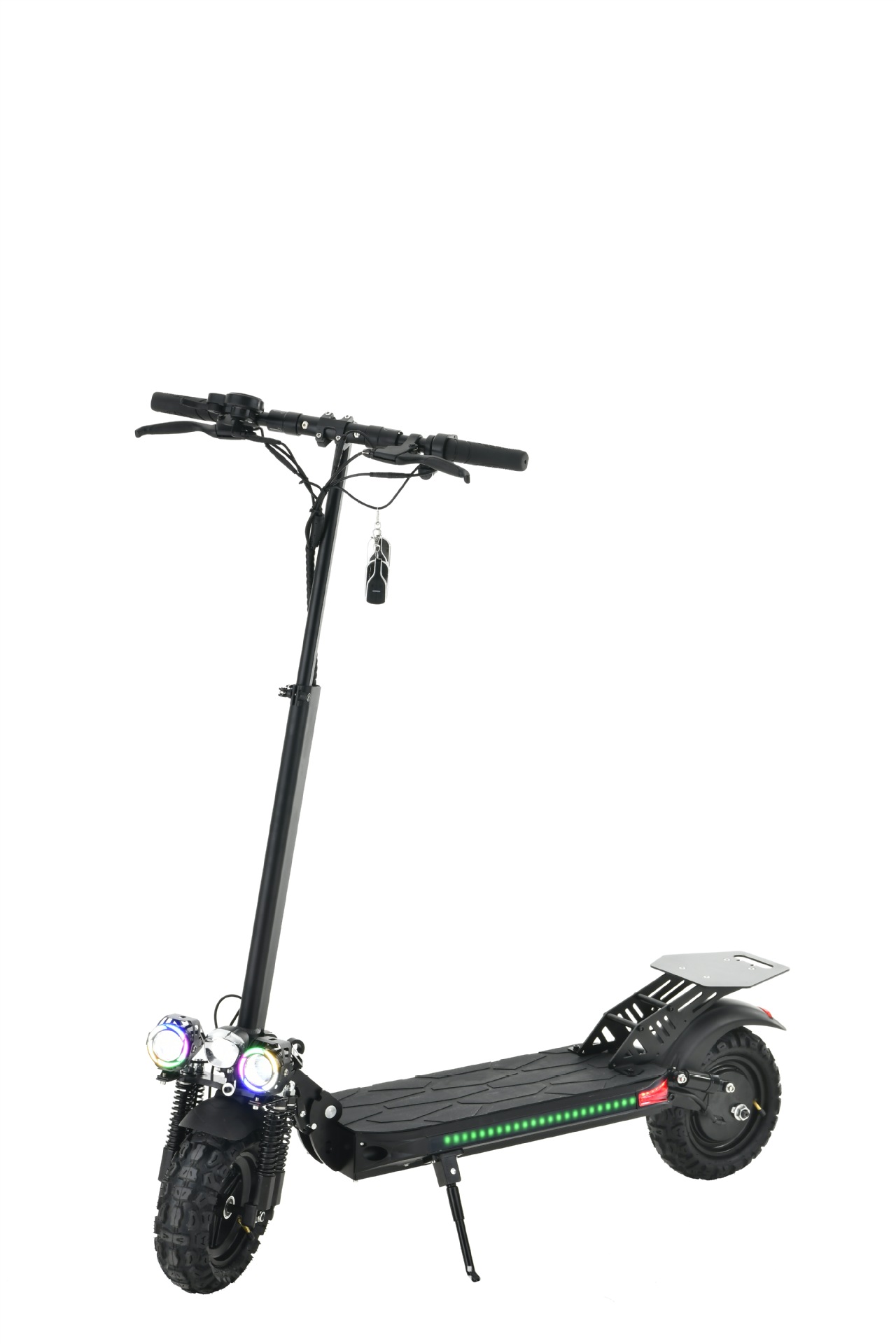 Off-Road 11inch Adult 1200W Electric Scooter Foldable Electric Scooter 48V Front and Rear Shock Absorbers